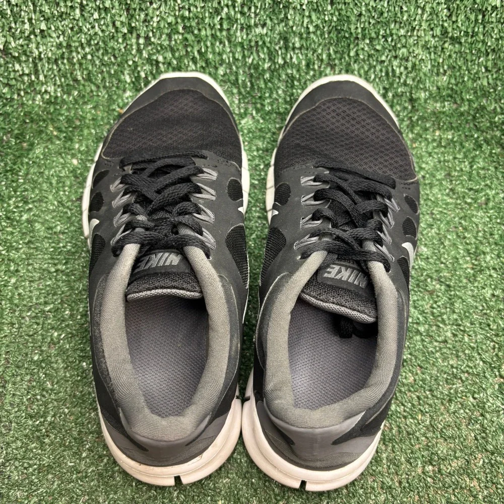 Nike Free 5.0 Running Breathable Mesh Athletic Training Shoe Black Women 6.5(5Y)